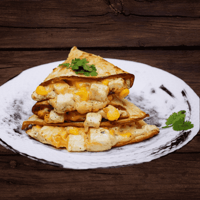 Paneer Cheese Quesadilla